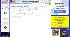 Desktop Screenshot of militarypay.com
